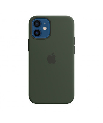 Coque en silicone avec MagSafe pour iPhone 12 mini