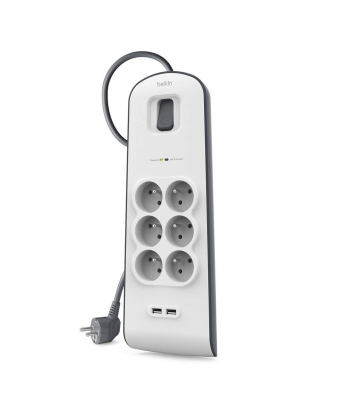 Belkin SurgePlus, Multiprise Blanc