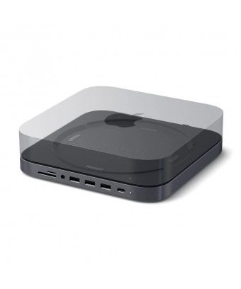 TYPE-C ALUMINUM STAND & HUB FOR MAC MINI