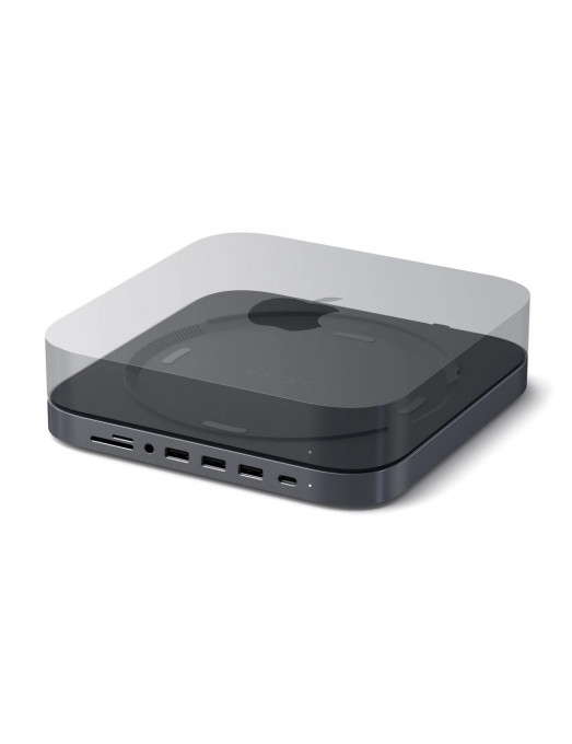 TYPE-C ALUMINUM STAND & HUB FOR MAC MINI