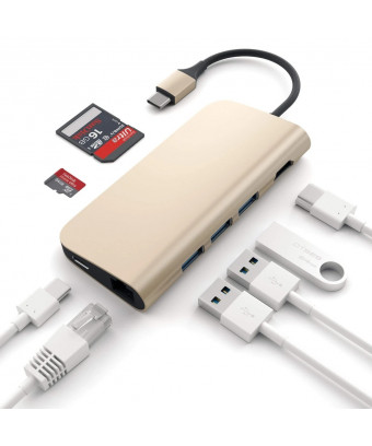 ADAPTATEUR MULTI-PORT TYPE-C 4K AVEC ETHERNET