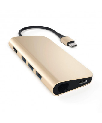 ADAPTATEUR MULTI-PORT TYPE-C 4K AVEC ETHERNET