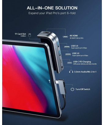 baseus ipad pro hub functions