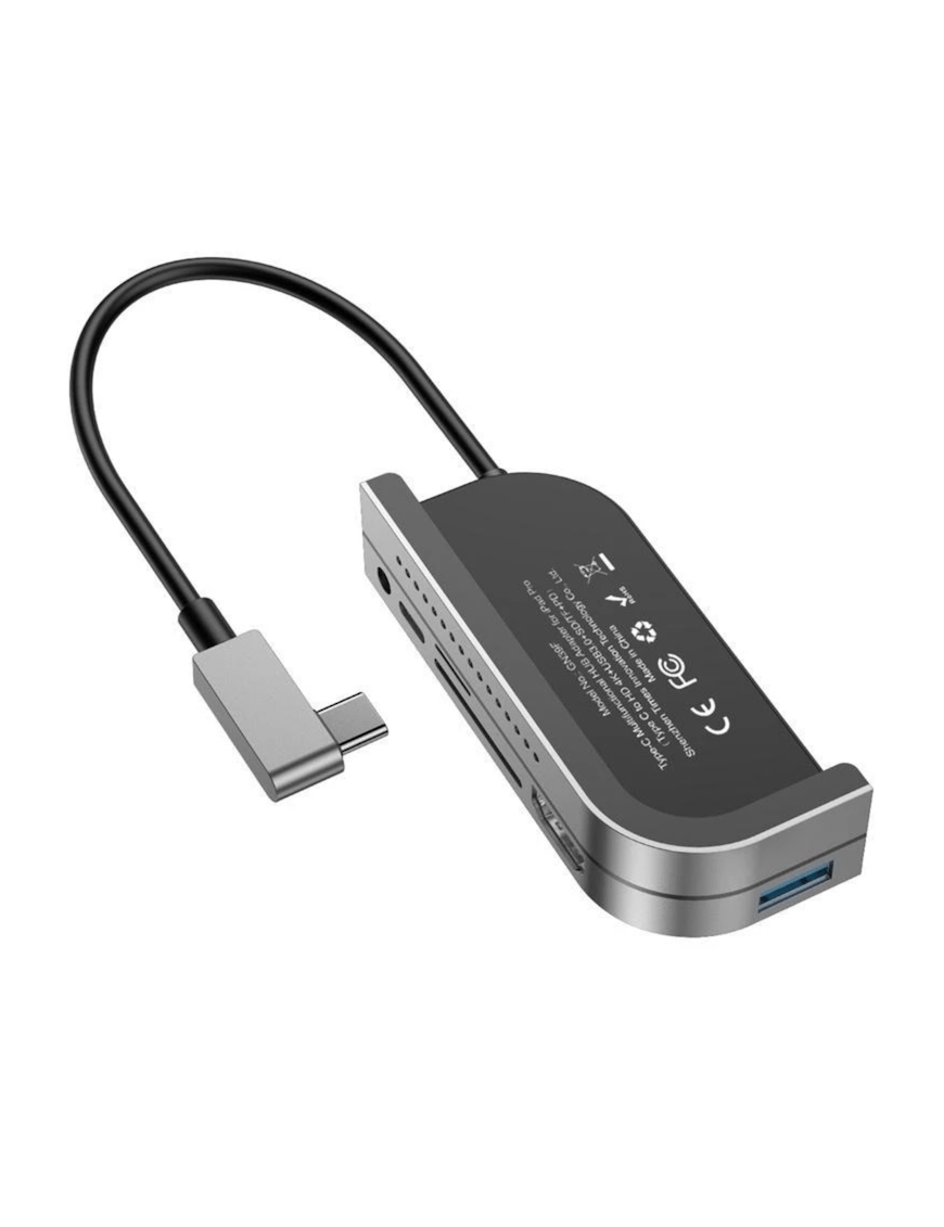 Adaptateur multiport USB-C USB 3.1 Type C vers HDMI 4K avec port USB 3.0 et  port de charge USB C pour MacBook / Chromebook Pixel / Dell XPS13 / Samsung  Galaxy s9 /