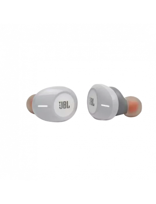 JBL Tune 125 TWS - écouteurs sans fil - vue inclinée blanc