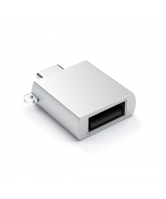 Adaptateur Aluminium Satechi USB-C vers USB-A 3.0 - Silver