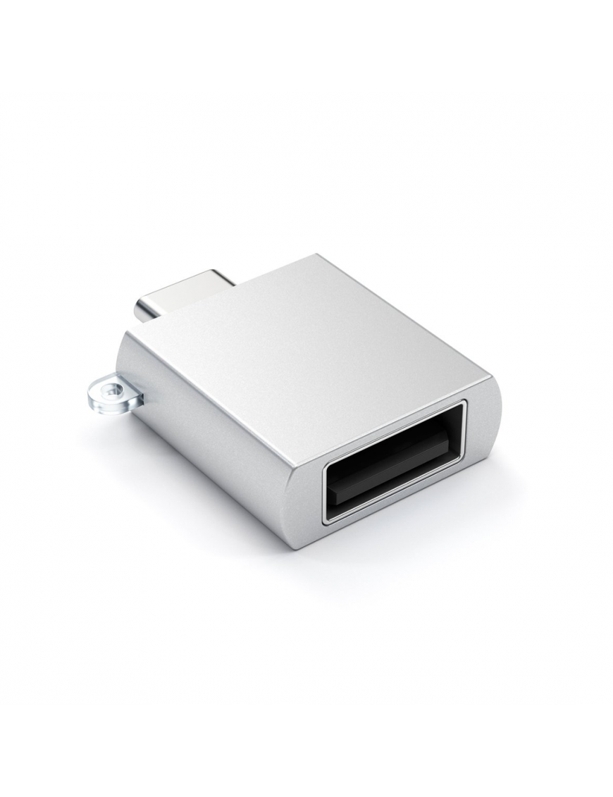 Adaptateur Aluminium Satechi USB-C vers USB-A 3.0 - Silver