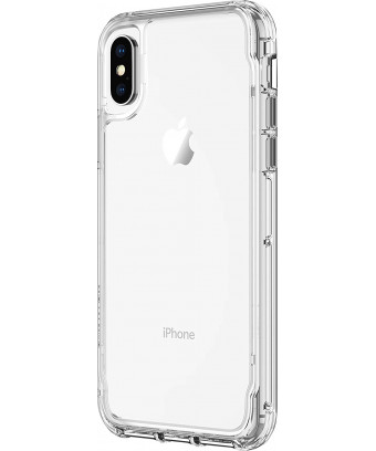 Étui Griffin Reveal pour iPhone Xs avec dos rigide résistant aux rayures et ultra-fin - Transparent