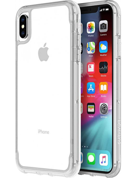 Griffin Technology Survivor Clear Case Compatible avec iPhone Xs Max (Transparent)