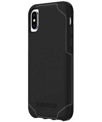 Coque Griffin GIP-008-BLK Survivor pour Apple iPhone X/XS - Noire