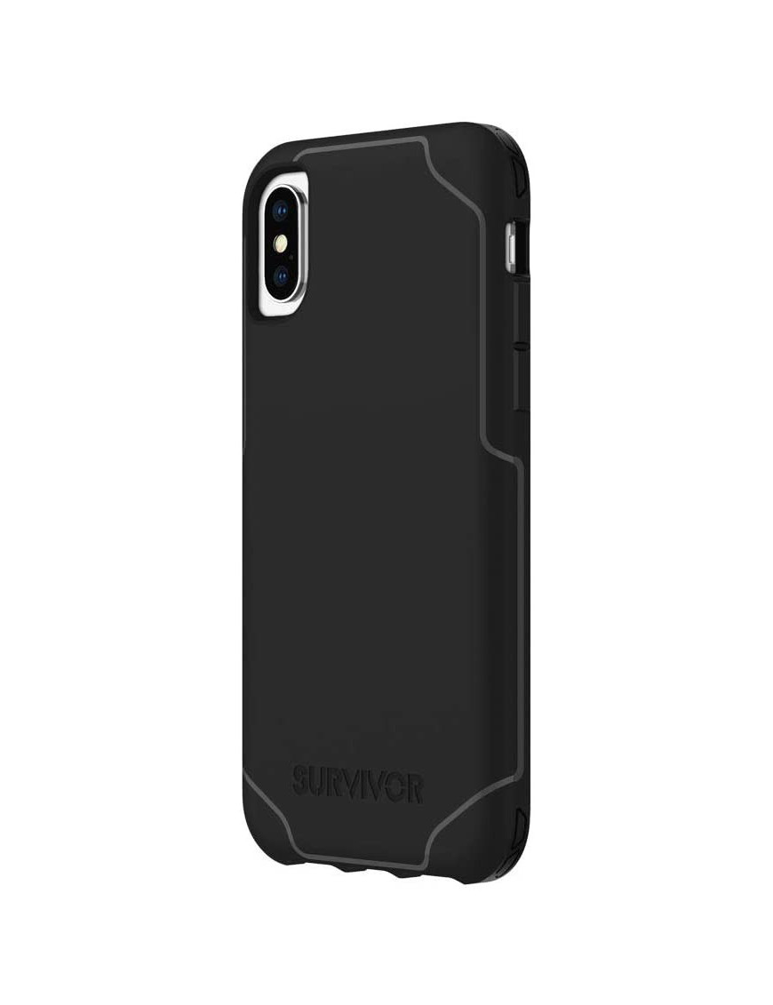 Coque Griffin GIP-008-BLK Survivor pour Apple iPhone X/XS - Noire