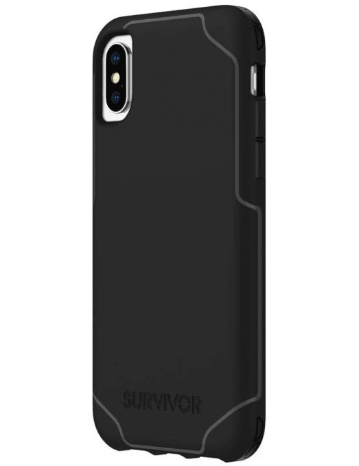 Coque Griffin GIP-008-BLK Survivor pour Apple iPhone X/XS - Noire Coque Griffin GIP-008-BLK Survivor pour Apple iPhone X/XS - Noire