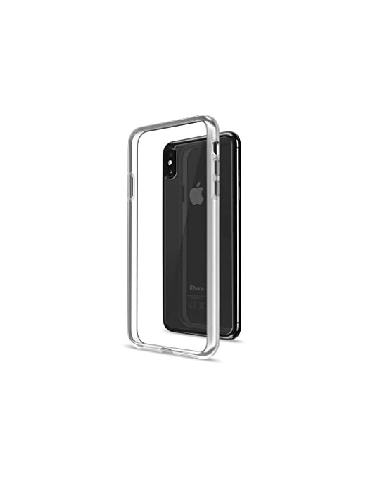 Artwizz Bumper + SecondBack Set conçu pour iPhone XR - Cadre et Dos de Protection Verre de Protection