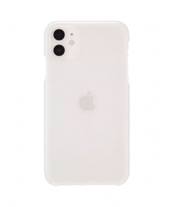 ARTWIZZ Clip en caoutchouc coque arrière pour iPhone 11 - translucide