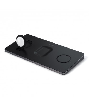 Chargeur sans fil trio avec plaque magnétique