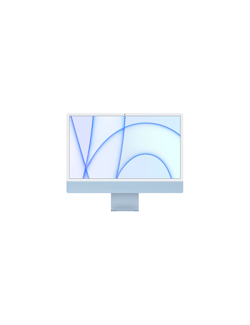 iMac 24" Purple M1 8Go 256 SSD  - Blue