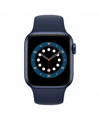 Apple Watch Series 6 GPS 40mm BLUE Aluminum Case with Deep Navy Sport Band