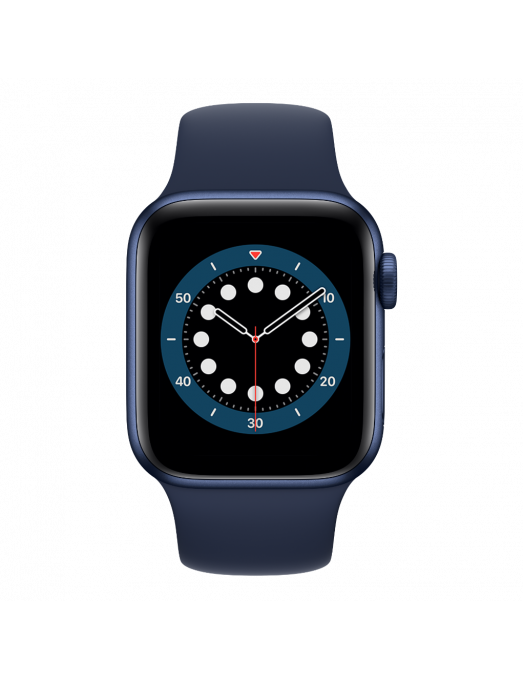 Apple Watch Series 6 GPS 40mm BLUE Aluminum Case with Deep Navy Sport Band Apple Watch Series 6 GPS 40mm BLUE Aluminum Case with Deep Navy Sport Band