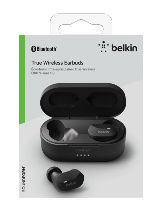 Ecouteurs intra-auriculaires SOUNDFORM sans-fil de Belkin - carton