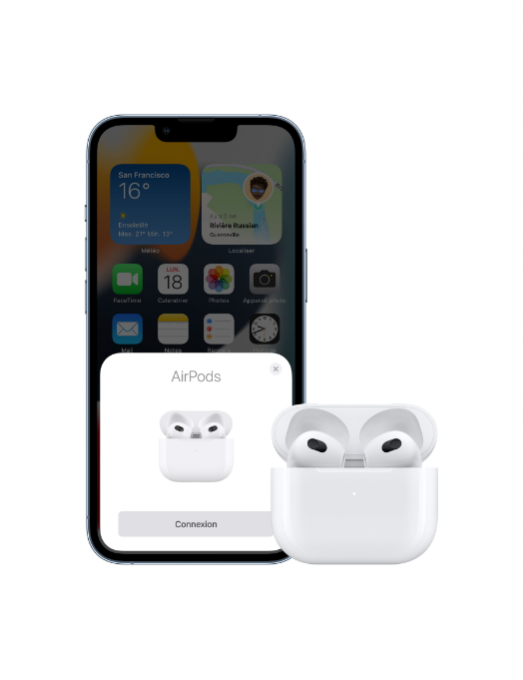 AirPods 3 - connected on to the iPhone
