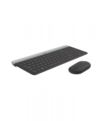logitech - Ensemble clavier et souris sans fil ultra-fin MK470