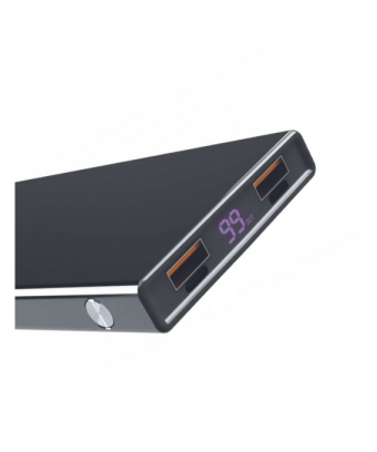 Power Bank KSIX - Fastcharger 2 10000 mAh avec sortie USB-C et USB-A et micro USB