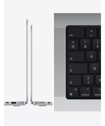 MacBook Pro 14 pouces -  16 go - 512 go - M1 Pro 8 Core CPU et 14 Core GPU - silver