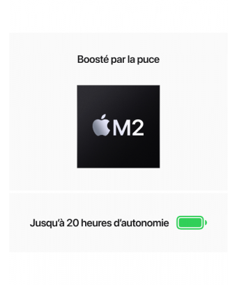 Puce M2 avec 20H autonomie
