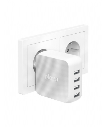 Chargeur Mural belkin Playa avec 4 ports USB-a de 10w