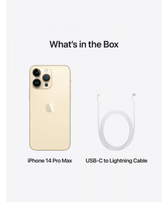 iPhone 14 Pro Max 128Go Gold