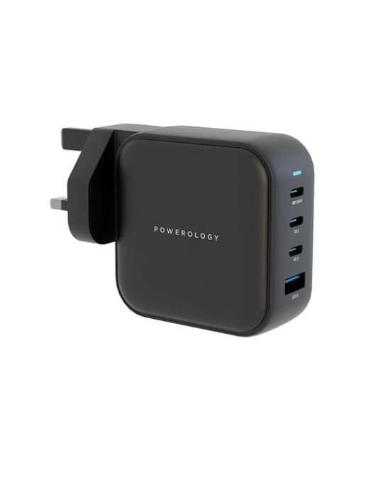 Le chargeur de kit de voyage mondial powerology triple power delivery