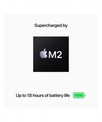 MacBook Air M2 8Go 256Go Space Grey