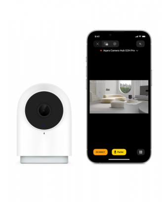 Caméra Hub G2H Pro Aqara et iPhone