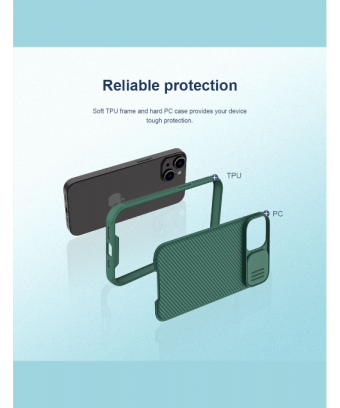 Nillkin CamShield Pro Case pour iPhone 14 Plus Black