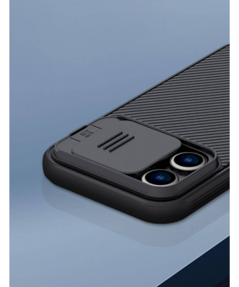 Nillkin CamShield Pro Etui pour iPhone 14 Pro Max - Noir