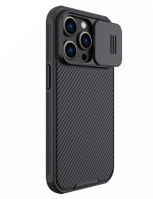 Nillkin CamShield Pro Étui pour iPhone 14 Pro Max - Noir