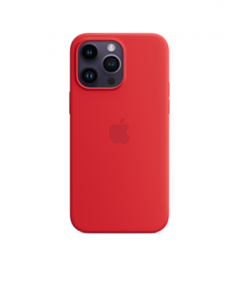 iPhone 14 Pro Max Silicone Case avec MagSafe - (PRODUCT)RED