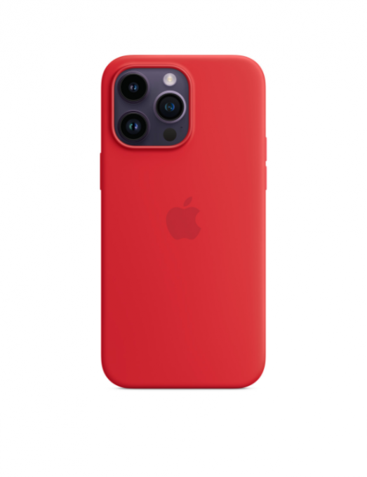 iPhone 14 Pro Max Silicone Case avec MagSafe - (PRODUCT)RED