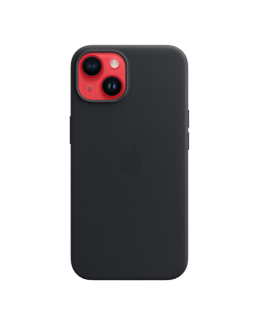 iPhone 14 Leather Case avec MagSafe - Midnight