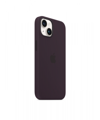 Coque en silicone avec MagSafe pour iPhone 14 - Baie de sureau