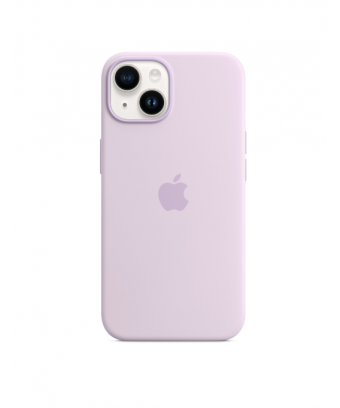 Coque en silicone avec MagSafe pour iPhone 14 - Baie de sureau