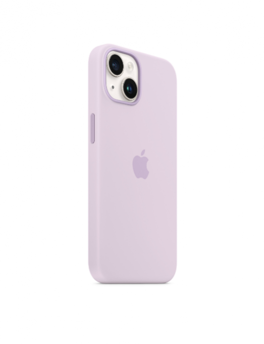 Coque en silicone avec MagSafe pour iPhone 14 - Baie de sureau