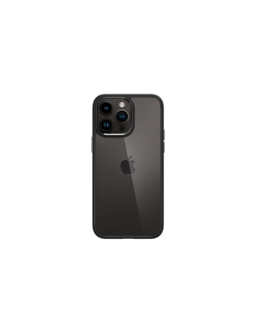 Etui SPIGEN Crystal Hybrid Black pour iPhone 14 Pro