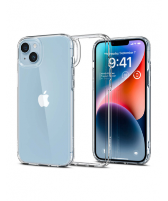Etui SPIGEN Crystal Hybrid CRYSTAL CLEAR pour iPhone 14 Plus