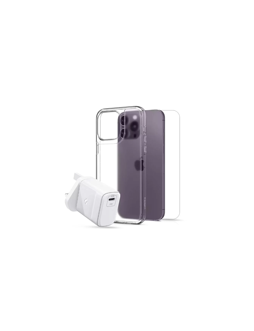 PACK SPIGEN POUR IPHONE 14 PRO MAX