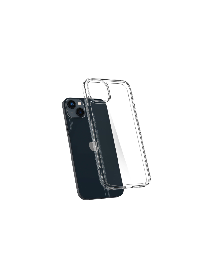 ETUI SPIGEN Crystal Hybrid Transparent pour iPhone 14