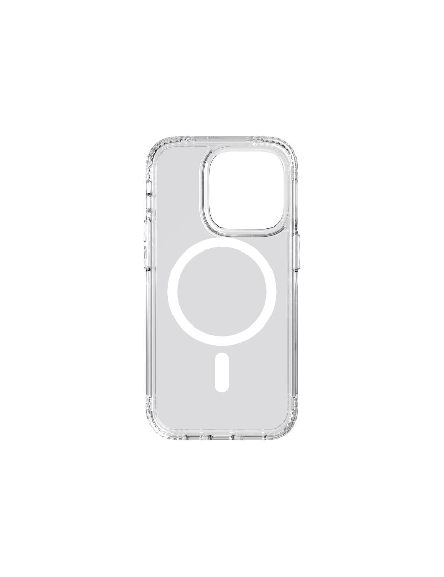 Etui Tech21 Evo Clear Transparent compatible MagSafe pour iPhone 14 Pro