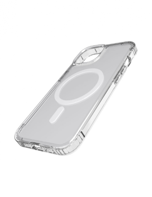 Etui Tech21 Evo Clear Transparent compatible MagSafe pour iPhone 14