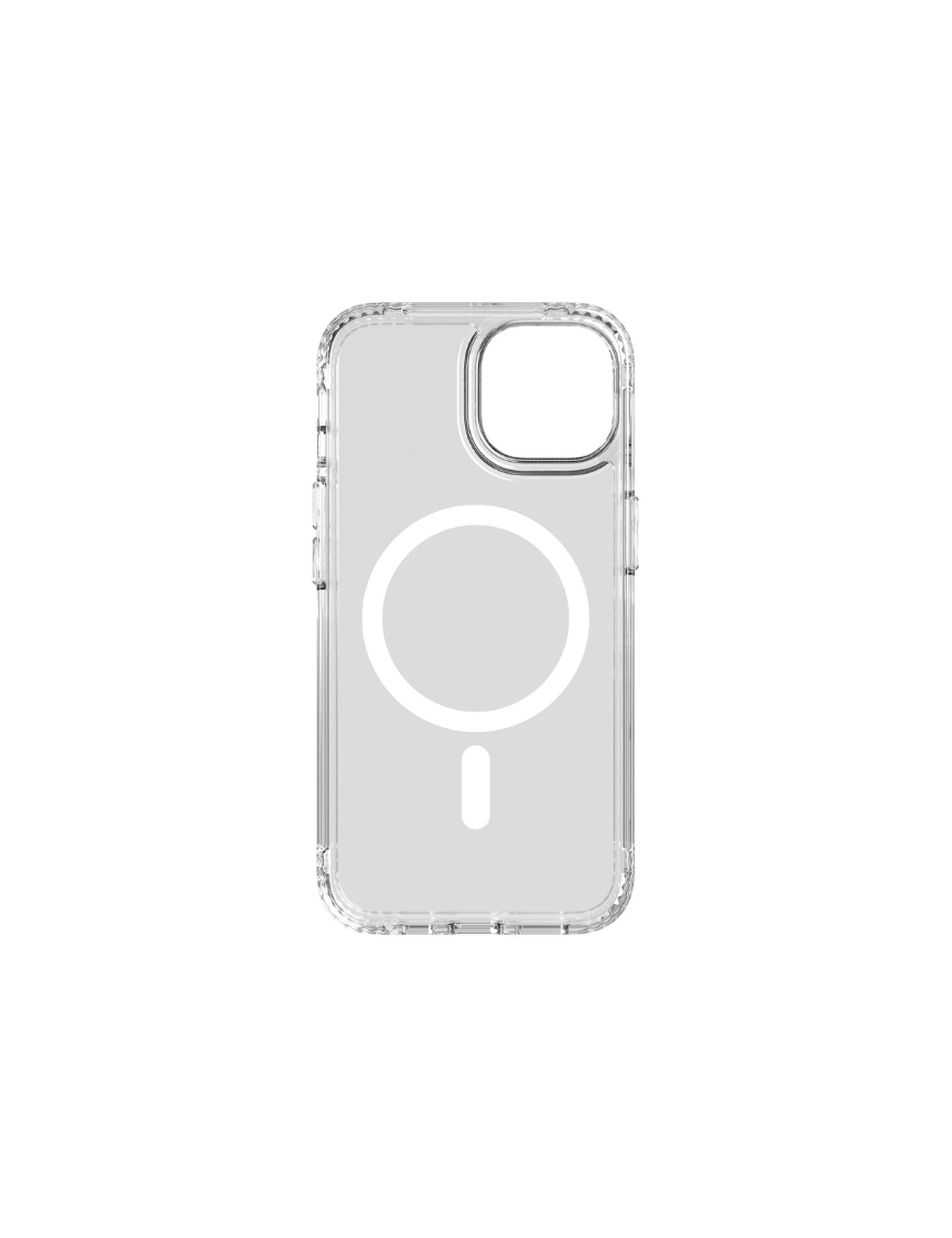 Etui Tech21 Evo Clear Transparent compatible MagSafe pour iPhone 14