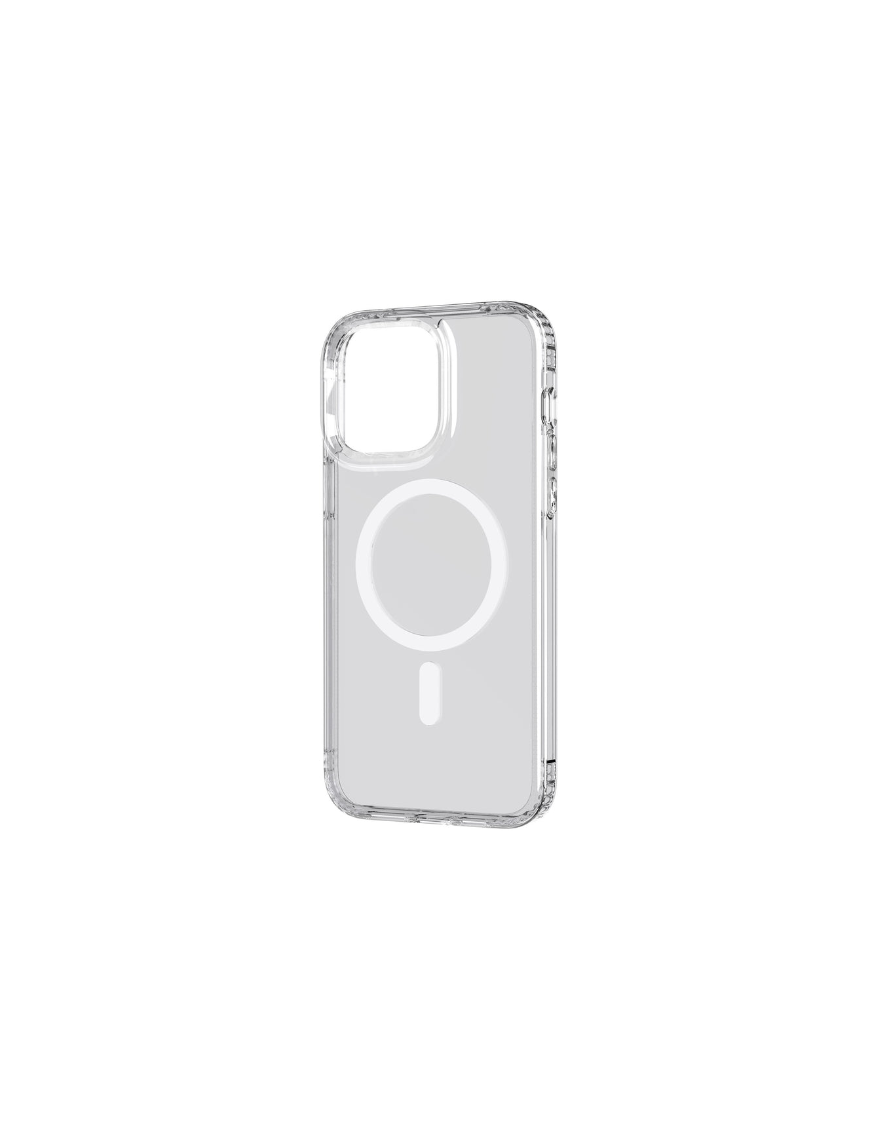 Etui Tech21 Evo Clear Crystal Clear compatible MagSafe pour iPhone 14 Pro MAX